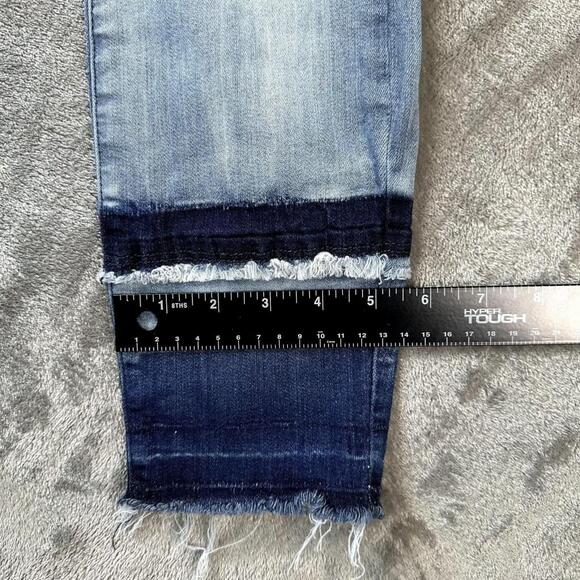 NYDJ Jeans Womens 8 LiftxTuck Technology Frayed Hem Ami Skinny Ankle Denim - Picture 6 of 10